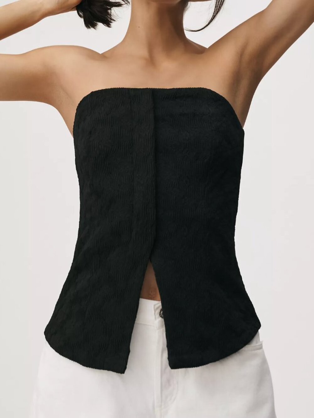 Sarah Hann Textured Vest - Women's Small